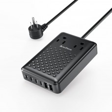 Charging Station 140W USB C Charger Block, Upgraded GaN III 8-in-1 Fast Charging Station Hub，PD 65W Laptop Charger Adapter Compatible with Compatible with MacBook Air/Pro,iPhone16/15,Galaxy S24 etc